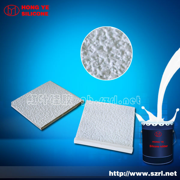 Liquid silicone rubber for concrete molds
