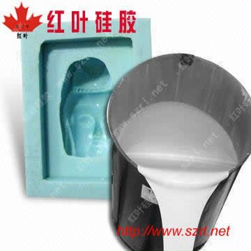 High tensile silicone for making decorative plaster molds