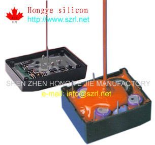 Two components LED potting silicone rubber
