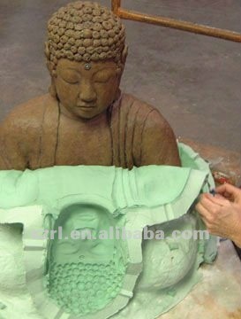 silicone rubber mold making for unsaturated resin crafts