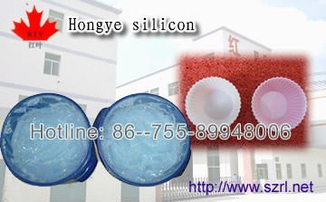 Transparent mold making silicone rubber for gypsum crafts
