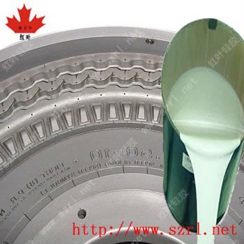 making tyre molds with RTV silicone rubber material