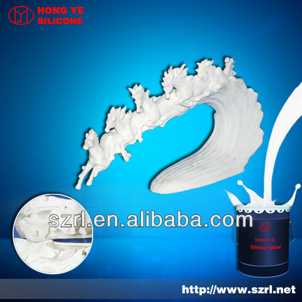 RTV 2 silicone rubber make molds for plaster casting