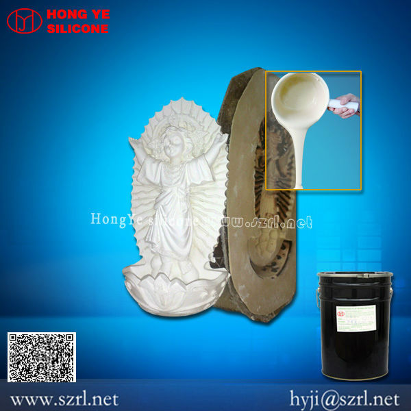 sell addition cured silicone rubber for cement crafts mold making