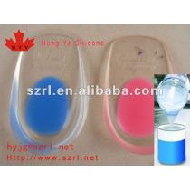Addition cured silicon rubber for silicon insole
