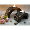 Molding silicone rubber candles crafts