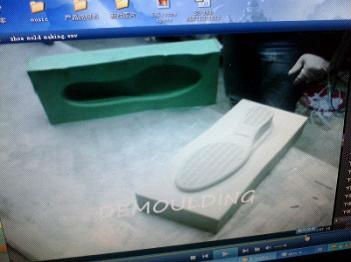 how to make shoe sole moulds with silicone rubber