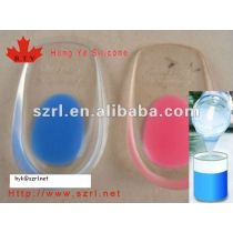 Addition cured silicon rubber for medical foot care products