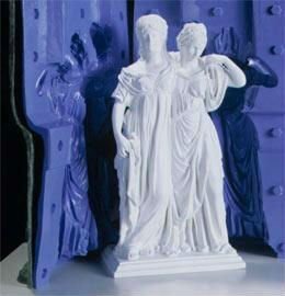 Molding silicone rubber for big plaster statues