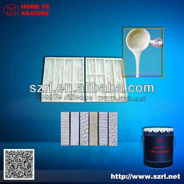 ratio 10:1 platinum liquid silicone rubber of mold making for cement product casting