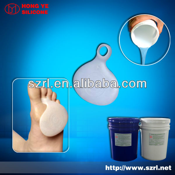 liquid silicone rubber for orthotic insoles(foot care)