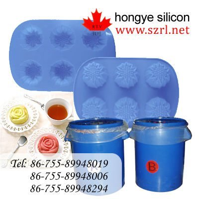 Additional cured liquid silicone rubber for mold making