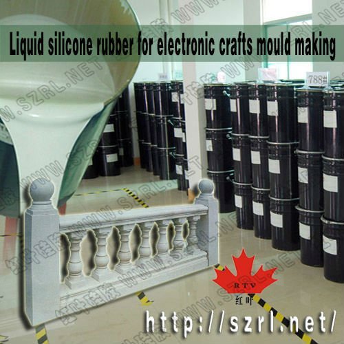 Liquid silicone rubber for concrete balusters mould making