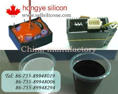 potting compands addition cured silicone rubber for LED