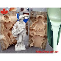 mold making silicone rubber for sculpture replication