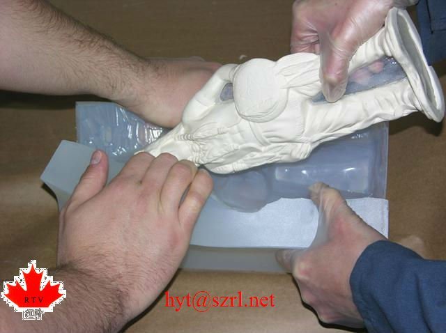 RTV-2 condensation silicone rubber for plaster crafts moulding