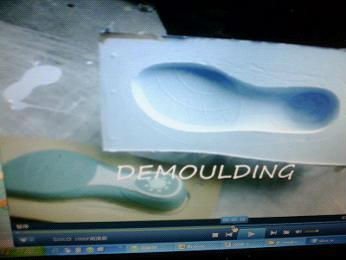 Application of Shoe Molding Silicone(green color)