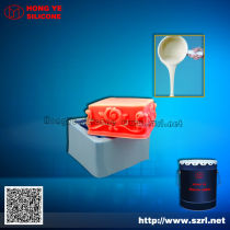 Two parts silicone molding compound