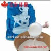 Liquid silicon for cement crafts mold making