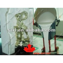 molds of Silicone Rubber for bronze casting