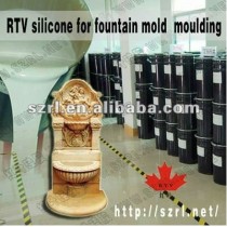 liquid silicone rubber mold for concrete stone reduplication