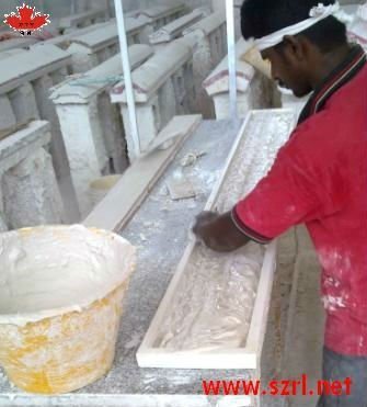 liquid silicone for concrete stone mold making