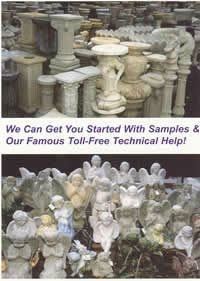 High demouds times__silicone for garden statue and ornaments