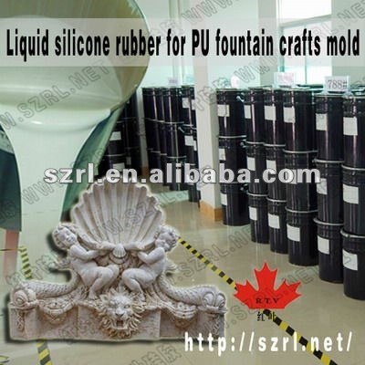 Liquid silicone rubber for sculpture mold