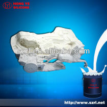 Liquid silicone rubber compound for plaster products moulding