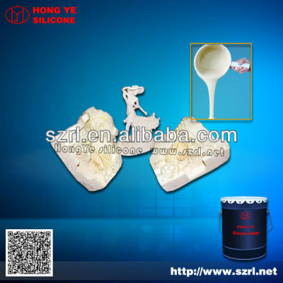 Mold making silicone rubber for plaster