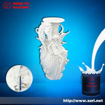 Silicone rubber for plaster making
