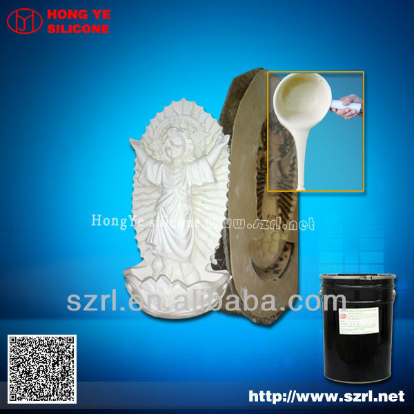 RTV mould making liquid silicone rubber for plaster statues