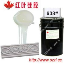 Silicone rubber for plaster ceiling molds