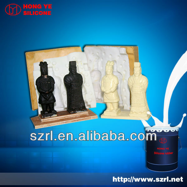 Silicone rubber for craft resin molds