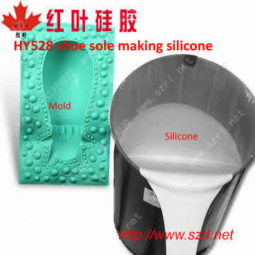 Silicon rubber for shoe soles mold making