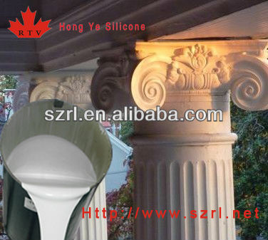 Cornices&decorative plasterwork two parts addition silicone