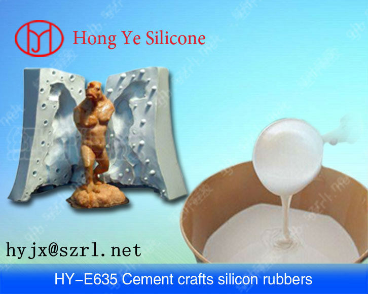 lifecasting silicon for making molds, brushing silicone