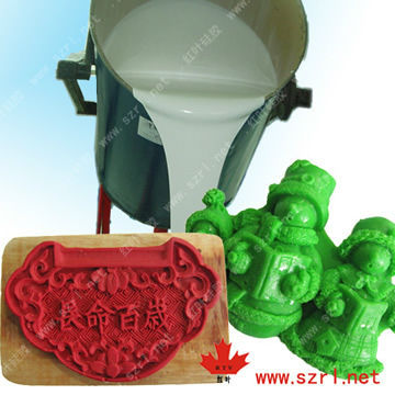 PVC plastic manual mold liquid silicone rubber