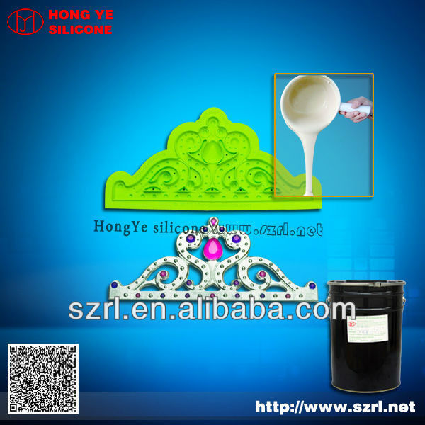 manufacturer of addition rtv liquid silicone of mold making for polyurethane jewelry casting