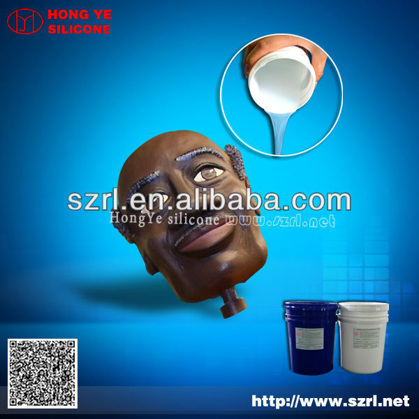 Life casting silicone rubber for mask making