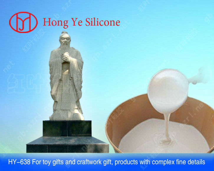 liquid silicone for concrete garden statue mold making