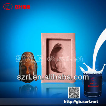 RTV 2 silicone rubber for manual art mold making