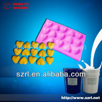 Addition cure silicone for food grade candy moulds