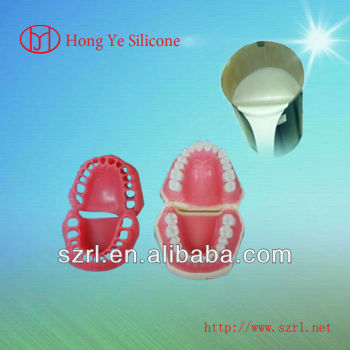 silicone rubber for dental moulding