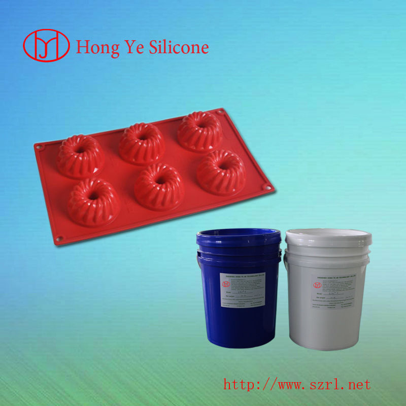 silicon rubber for sugar art mold making, cake mold making