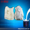 Liquid silicone rubber for sculpture mold making