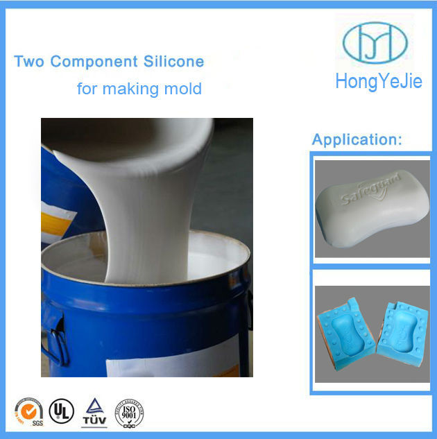 rtv mould making Silicone for soaps house decorations