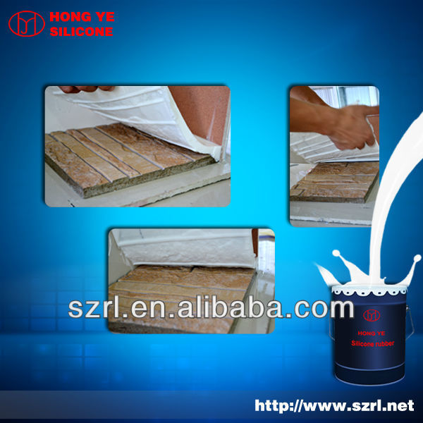 Silicone rubber for precast concrete mold
