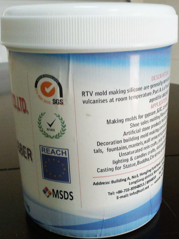 rtv-2 liquid silicone rubber for shoe molds making