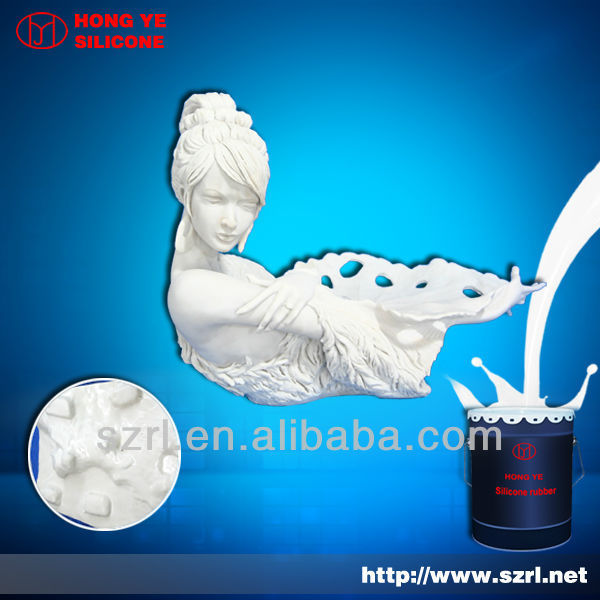 liquid molding silicone for concrete/cement mould making